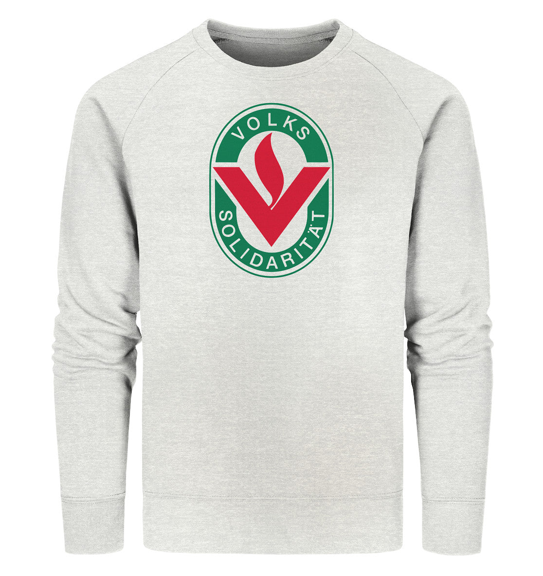 PREMIUM ORGANIC SWEATER UNISEX • VOLKSSOLIDARITÄT