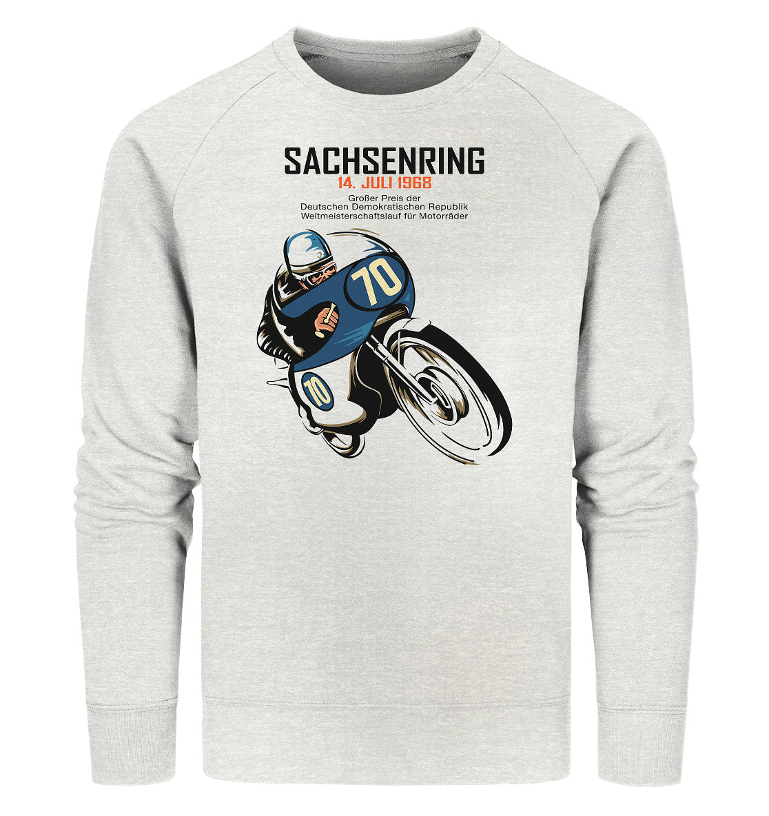 PREMIUM ORGANIC SWEATER UNISEX • SACHSENRING 1968 - GROSSER PREIS DER DDR