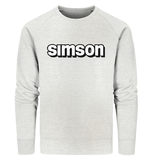 PREMIUM ORGANIC SWEATER UNISEX • SIMSON - SCHRIFTZUG