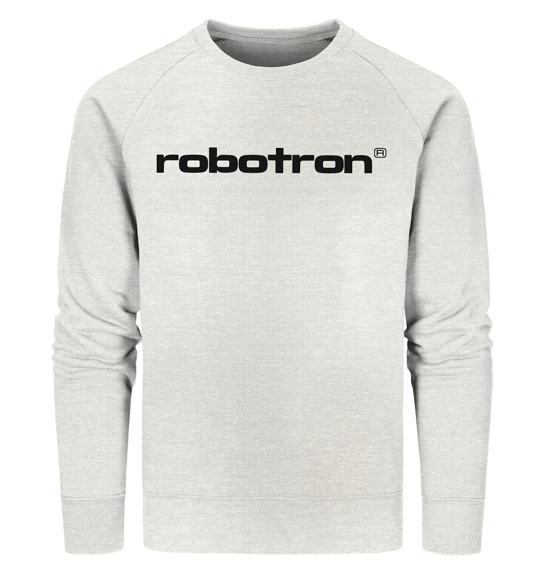 PREMIUM ORGANIC SWEATER UNISEX • ROBOTRON - WEISS