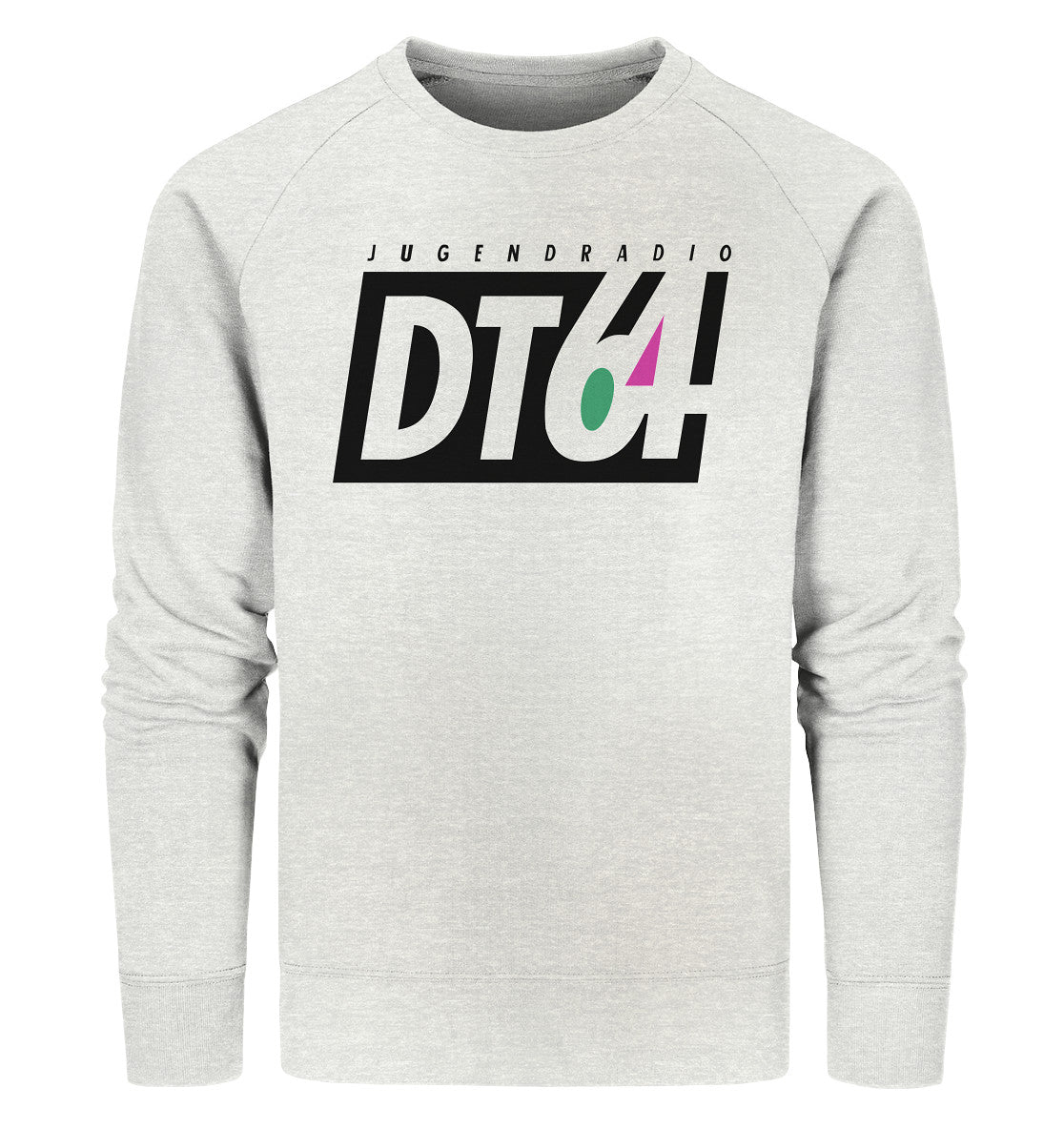 PREMIUM ORGANIC SWEATER UNISEX • DT64 JUGENDRADIO - HELL