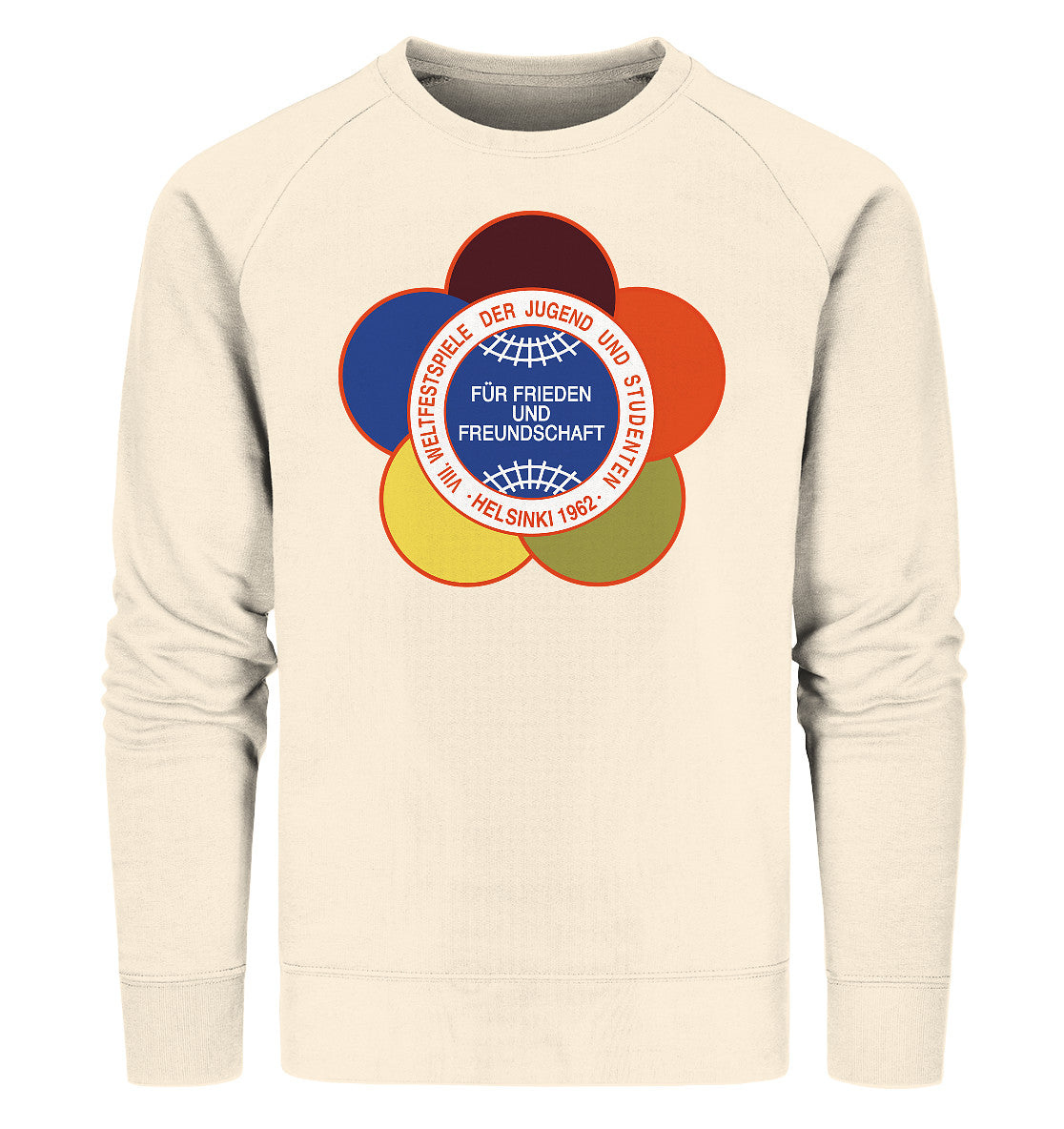 PREMIUM ORGANIC SWEATER UNISEX • WELTFESTSPIELE DER JUGEND - HELSINKI 1962
