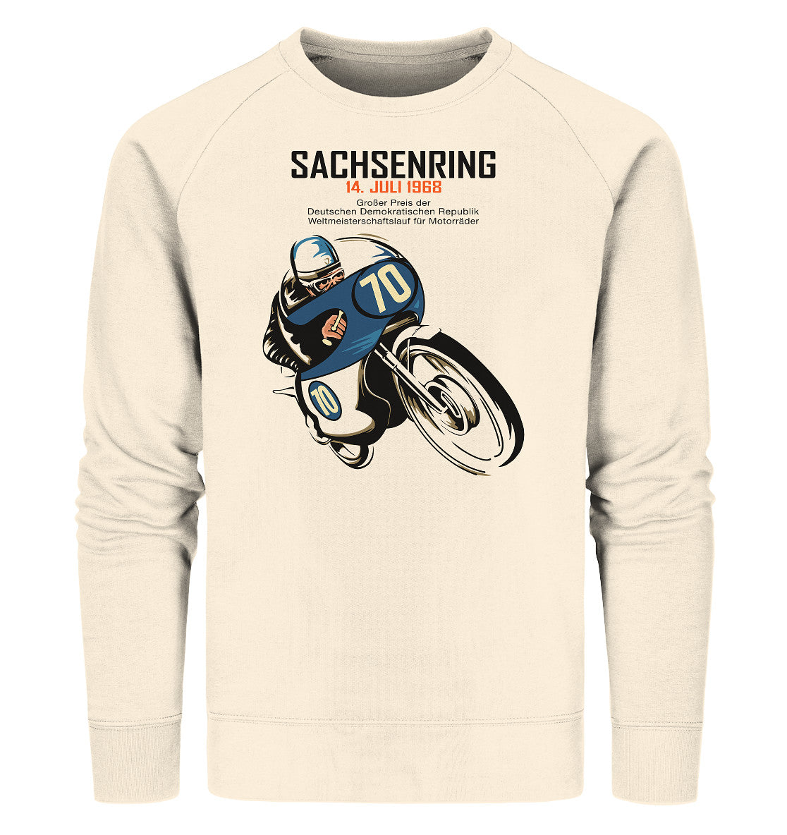 PREMIUM ORGANIC SWEATER UNISEX • SACHSENRING 1968 - GROSSER PREIS DER DDR