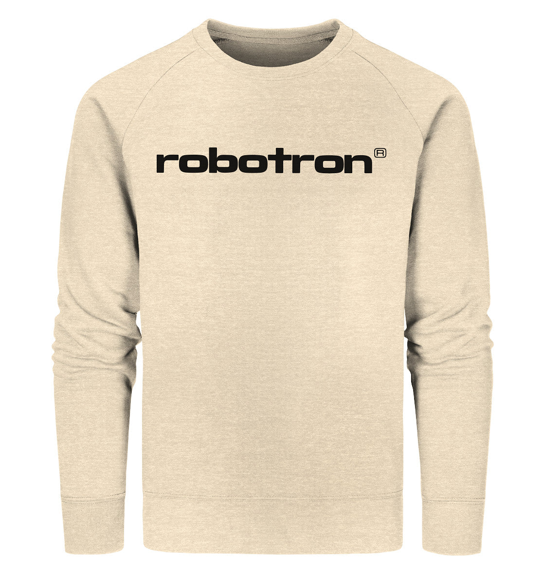 PREMIUM ORGANIC SWEATER UNISEX • ROBOTRON - WEISS