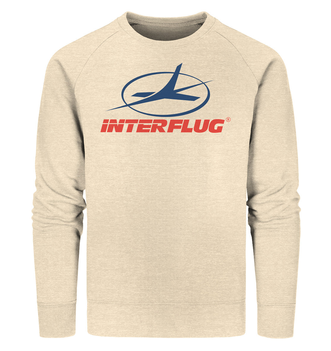 PREMIUM ORGANIC SWEATER UNISEX • INTERFLUG - LOGO