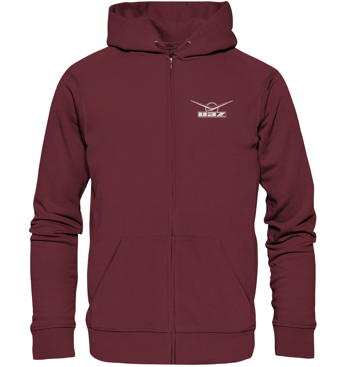 ORGANIC HOODIE ZIPPER BESTICKT • UAZ BUCHANKA