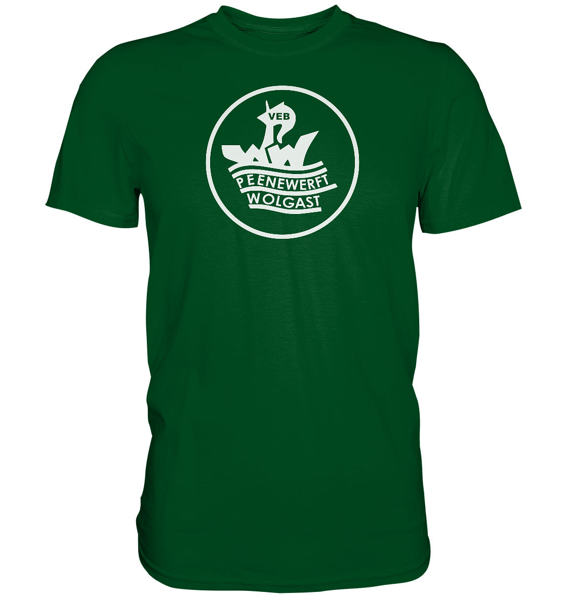 DDR Ostalgie Shirt Unisex • VEB PEENEWERFT WOLGAST