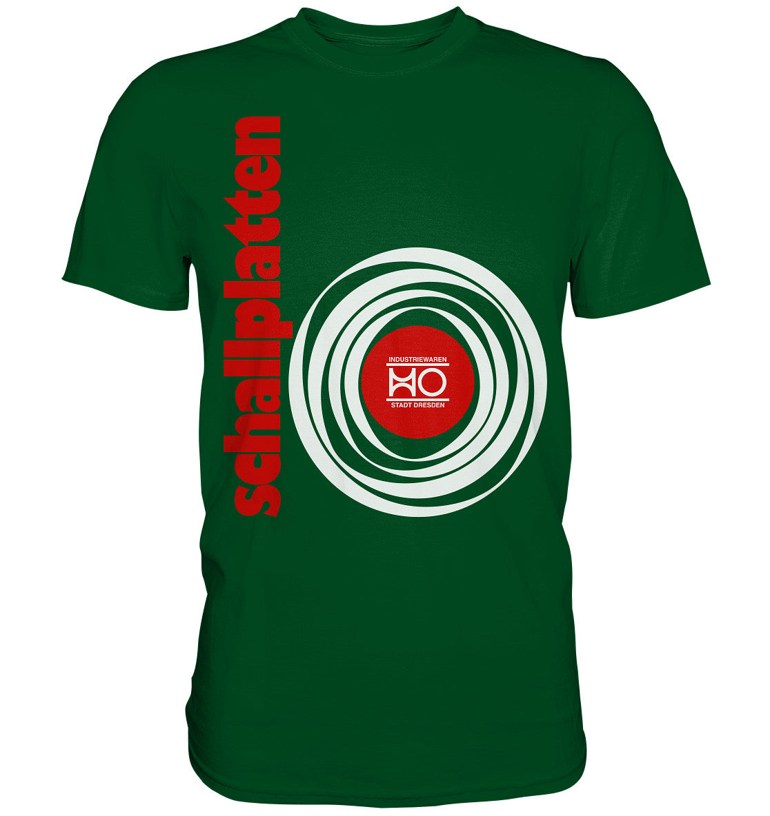 DDR Ostalgie Shirt Unisex • HO SCHALLPLATTEN DRESDEN