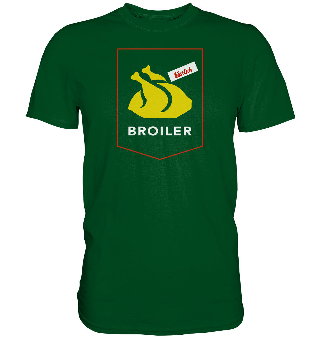 DDR Ostalgie Shirt Unisex • BROILER LOGO
