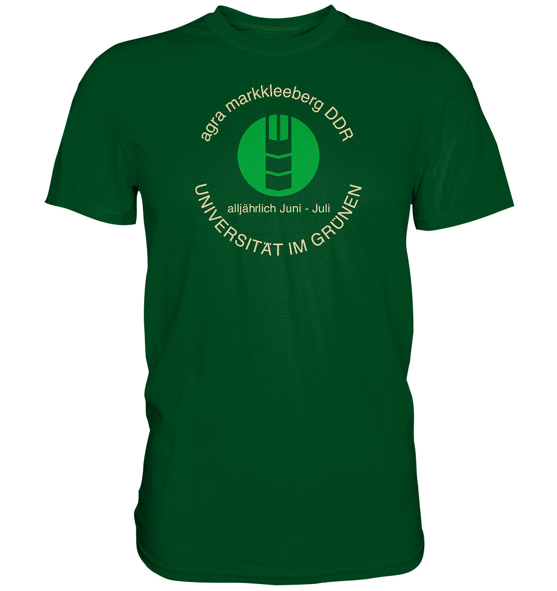 DDR Ostalgie Shirt Unisex • AGRA MARKKLEEBERG DDR