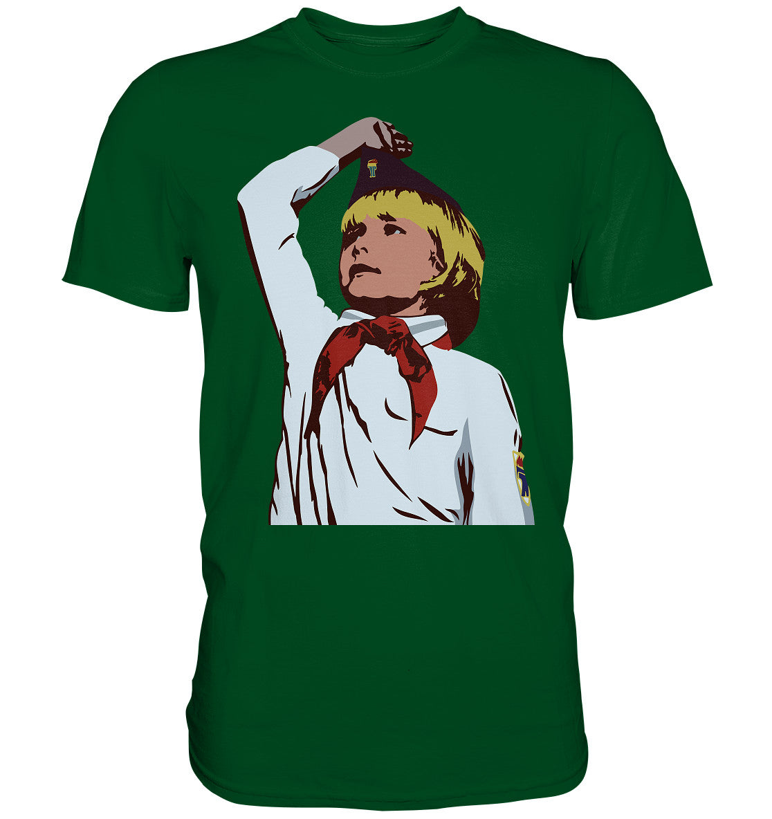 PREMIUM SHIRT UNISEX • THÄLMANNPIONIER - ORIGINALPLAKAT