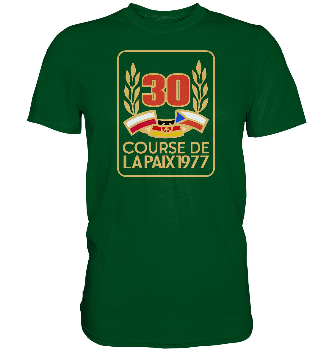 DDR Ostalgie Shirt Unisex • FRIEDENSFAHRT 1977