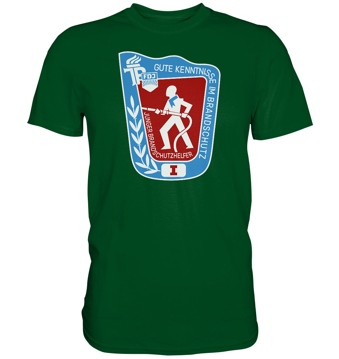 DDR Ostalgie Shirt Unisex • JUNGER BRANDSCHUTZHELFER