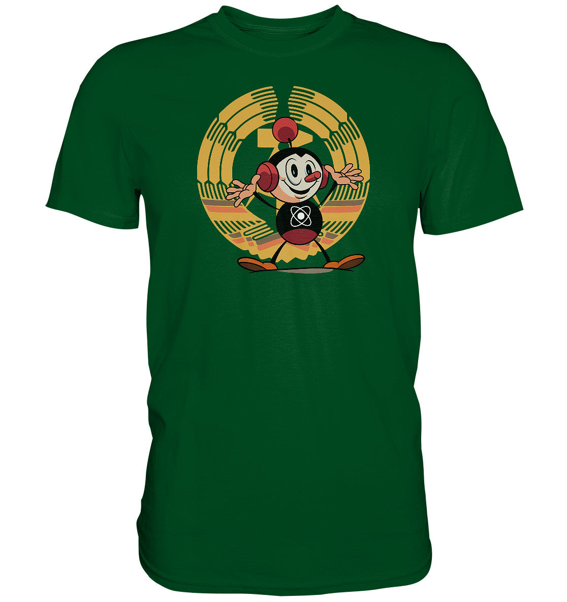 DDR Ostalgie Shirt Unisex • ATOMINO - DDR KERNKRAFT
