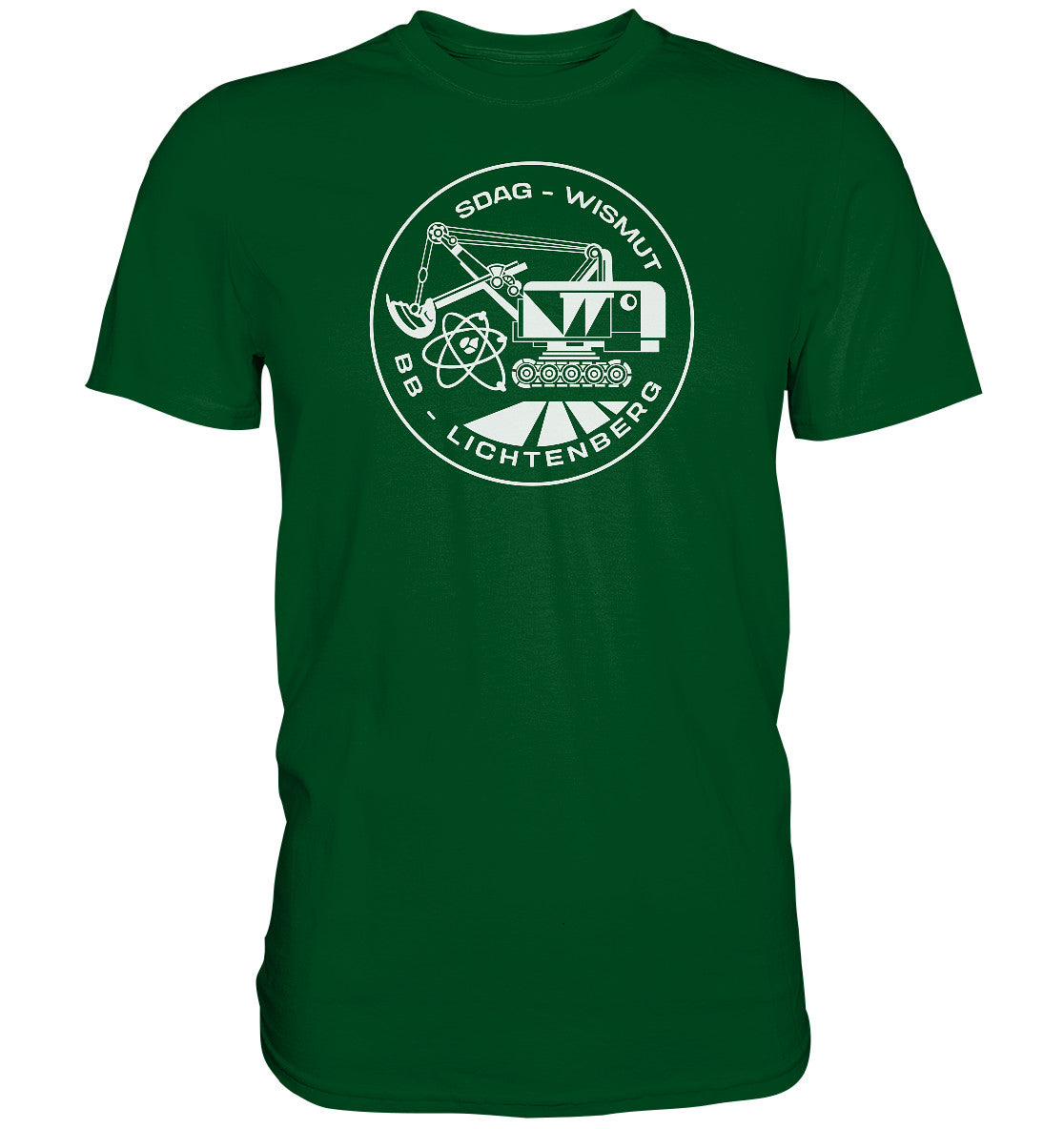 DDR Ostalgie Shirt Unisex • SDAG WISMUT - BB LICHTENBERG
