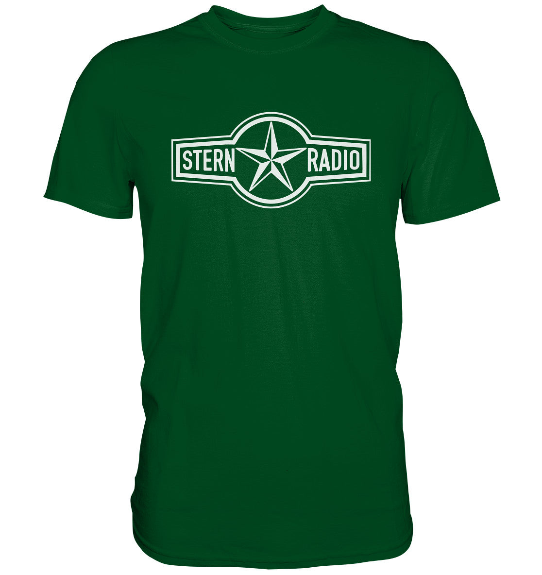 DDR Ostalgie Shirt Unisex • STERNRADIO BADGE - hell