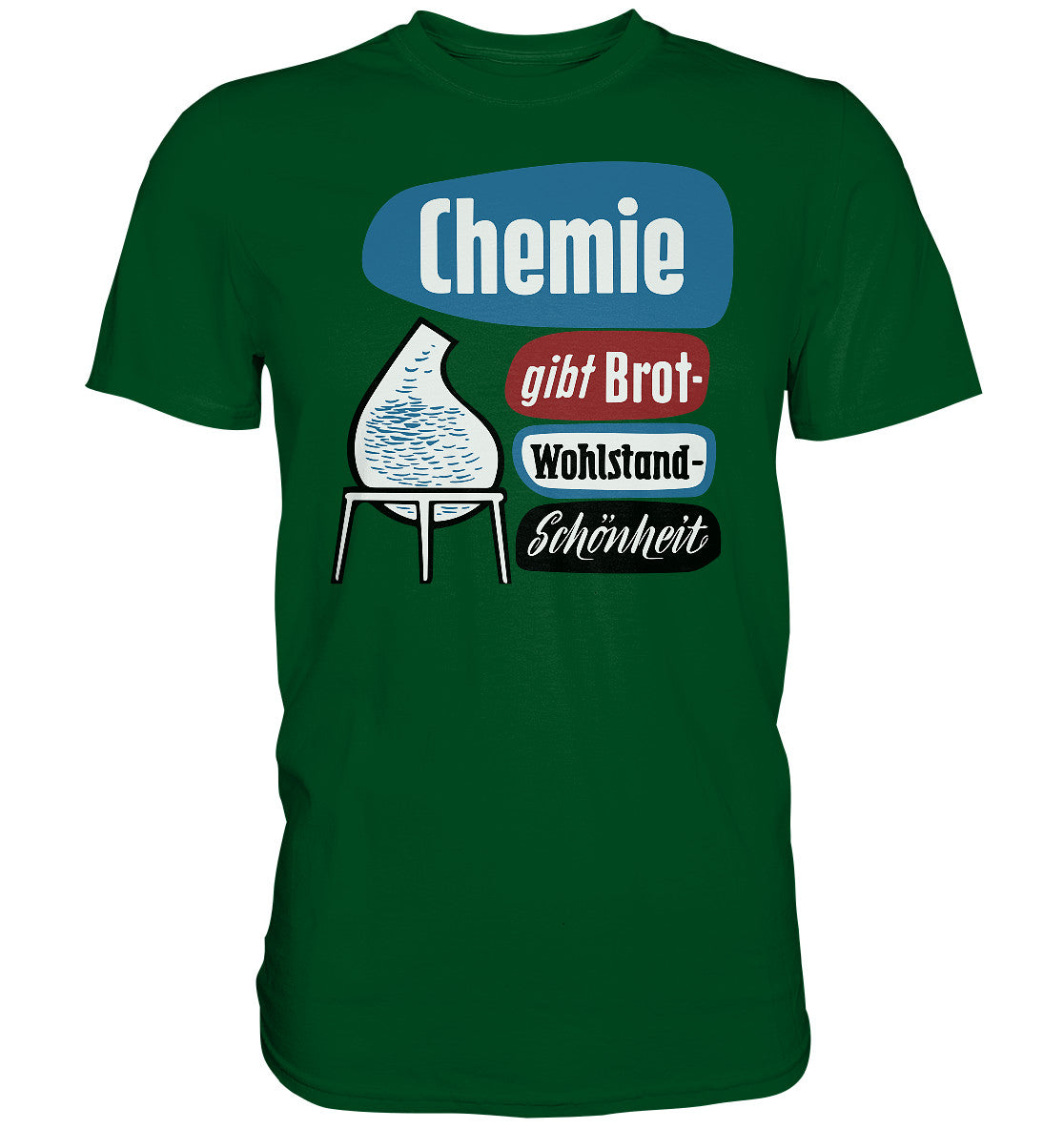 DDR Ostalgie Shirt Unisex • CHEMIE GIBT BROT - LEUNA-WERKE