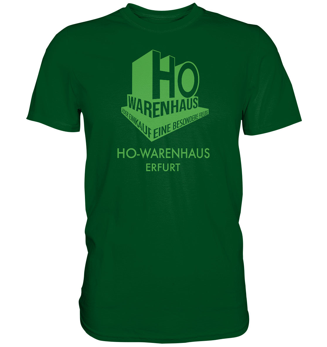 DDR Ostalgie Shirt Unisex • HO WARENHAUS ERFURT