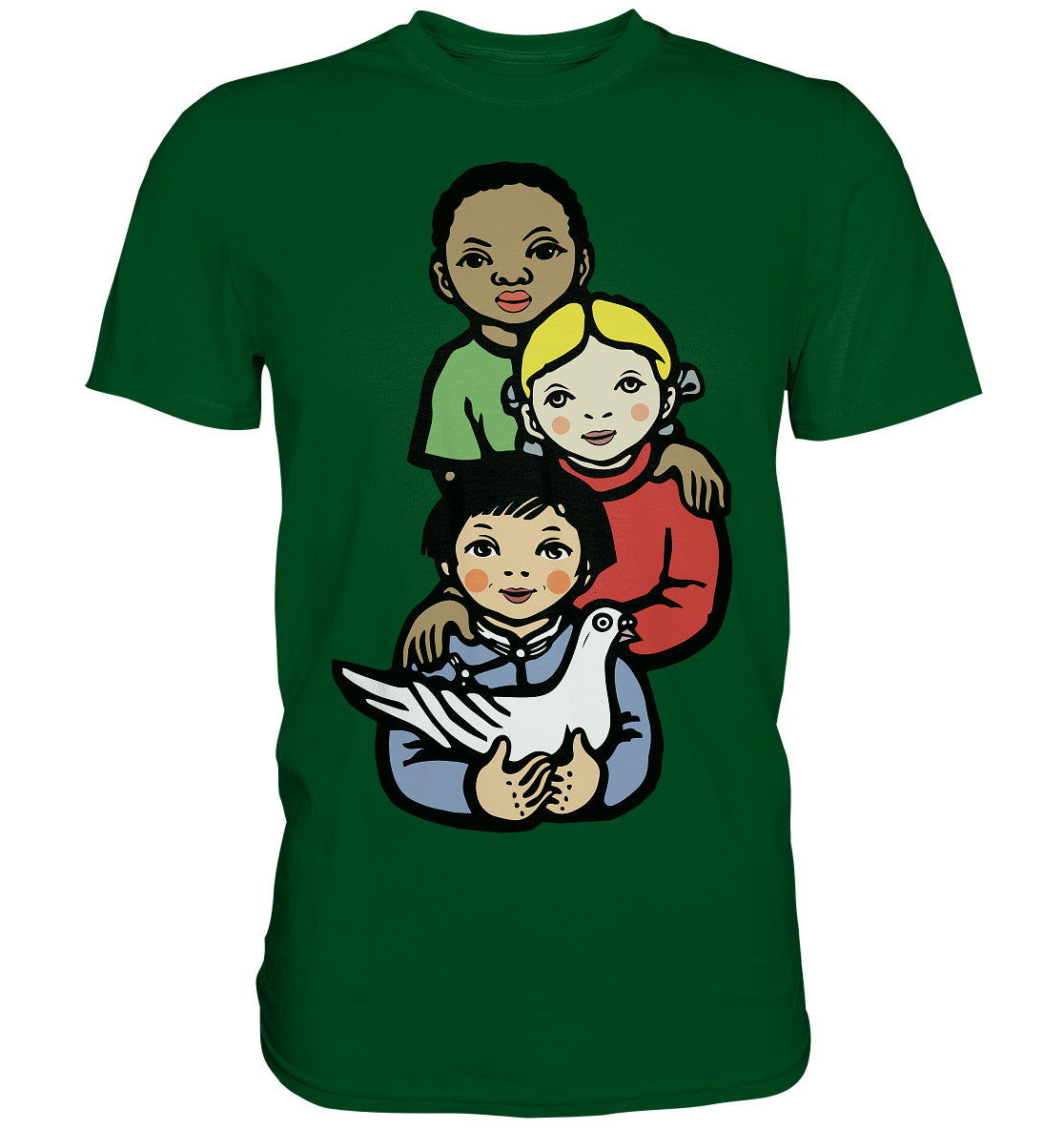 DDR Ostalgie Shirt Unisex • WELTFRIEDEN - WORLD PEACE, LI BING-FAN 1967