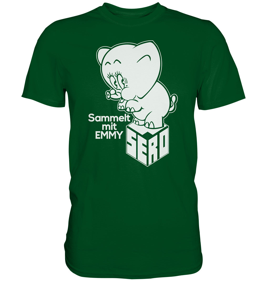 DDR Ostalgie Shirt Unisex • SERO - SAMMELT MIT EMMY- monochrom