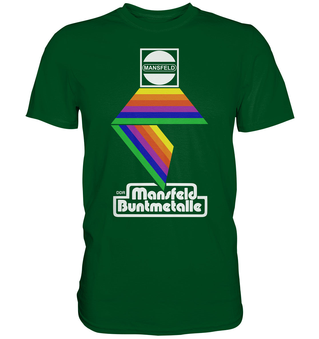 DDR Ostalgie Shirt Unisex • DDR MANSFELD BUNTMETALLE