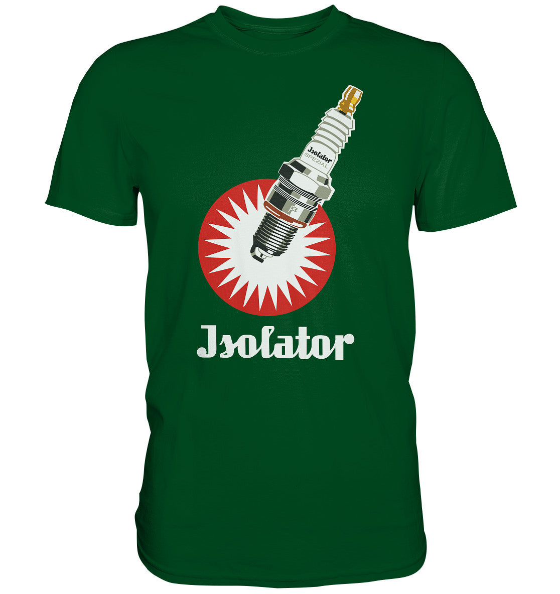 DDR Ostalgie Shirt Unisex • ISOLATOR ZÜNDKERZE