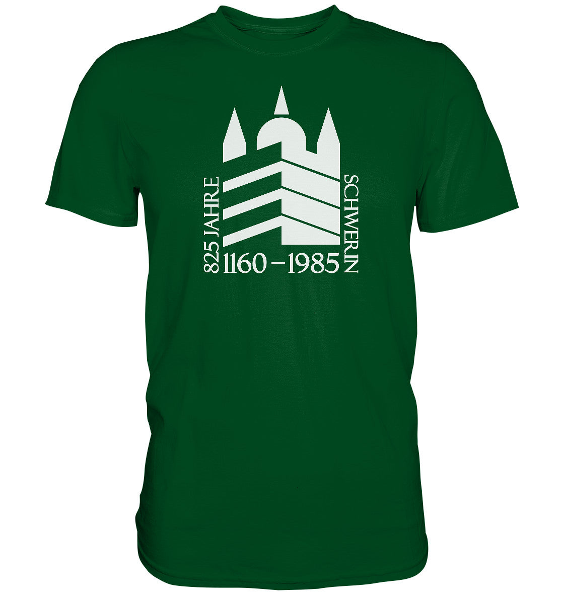DDR Ostalgie Shirt Unisex • 825 JAHRE SCHWERIN - 1985