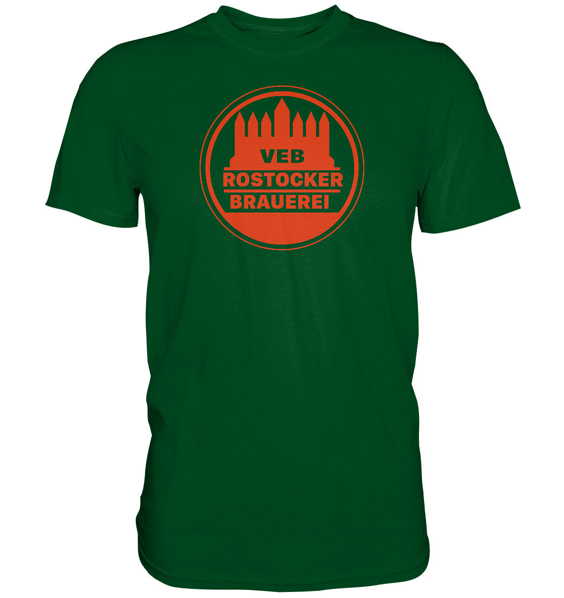 DDR Ostalgie Shirt Unisex • VEB ROSTOCKER BRAUEREI