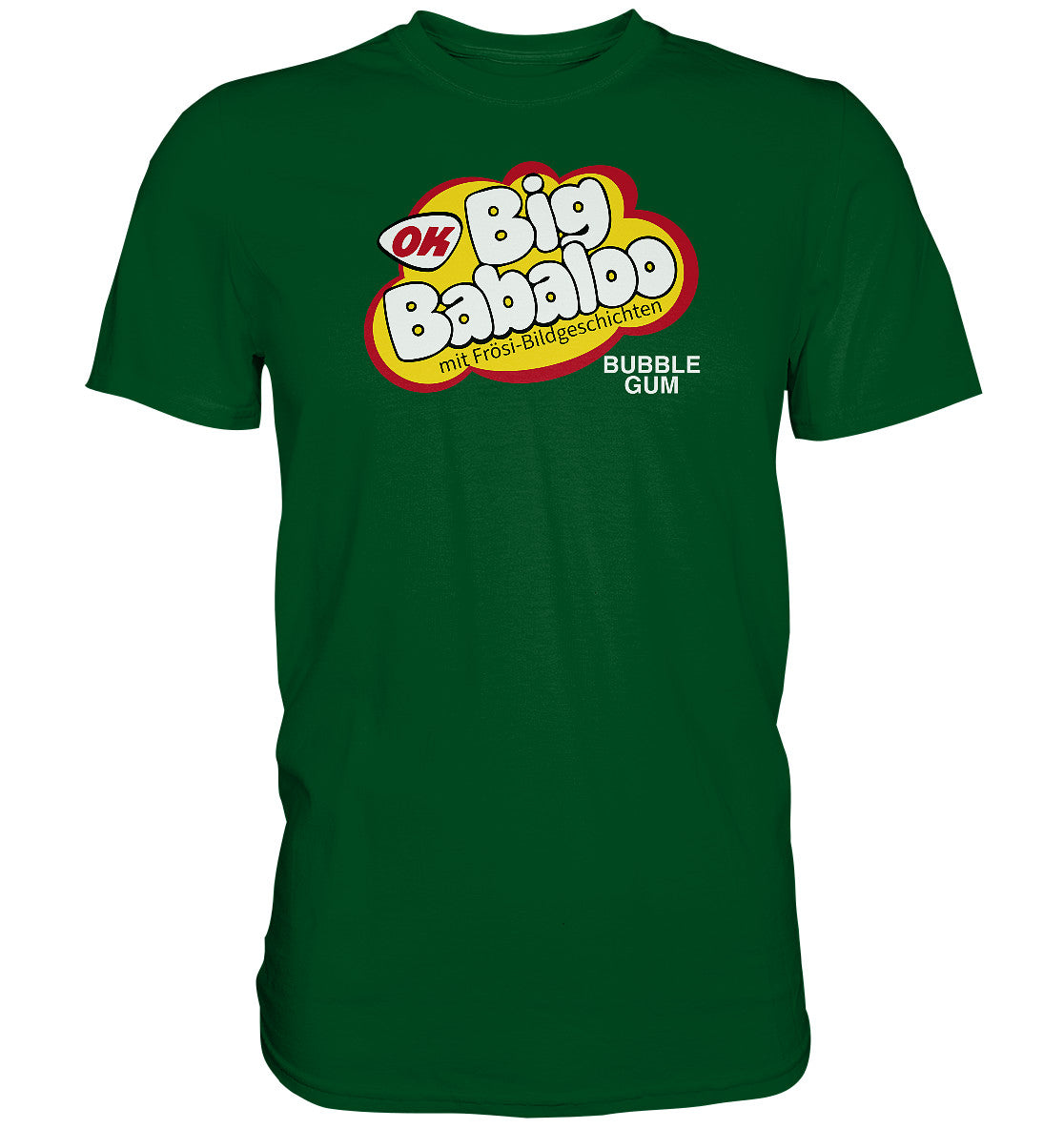 DDR Ostalgie Shirt Unisex • BIG BABALOO - FRÖSI-KAUGUMMI
