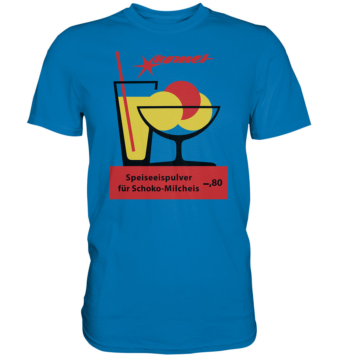 DDR Ostalgie Shirt Unisex • KOMET SPEISEEISPULVER
