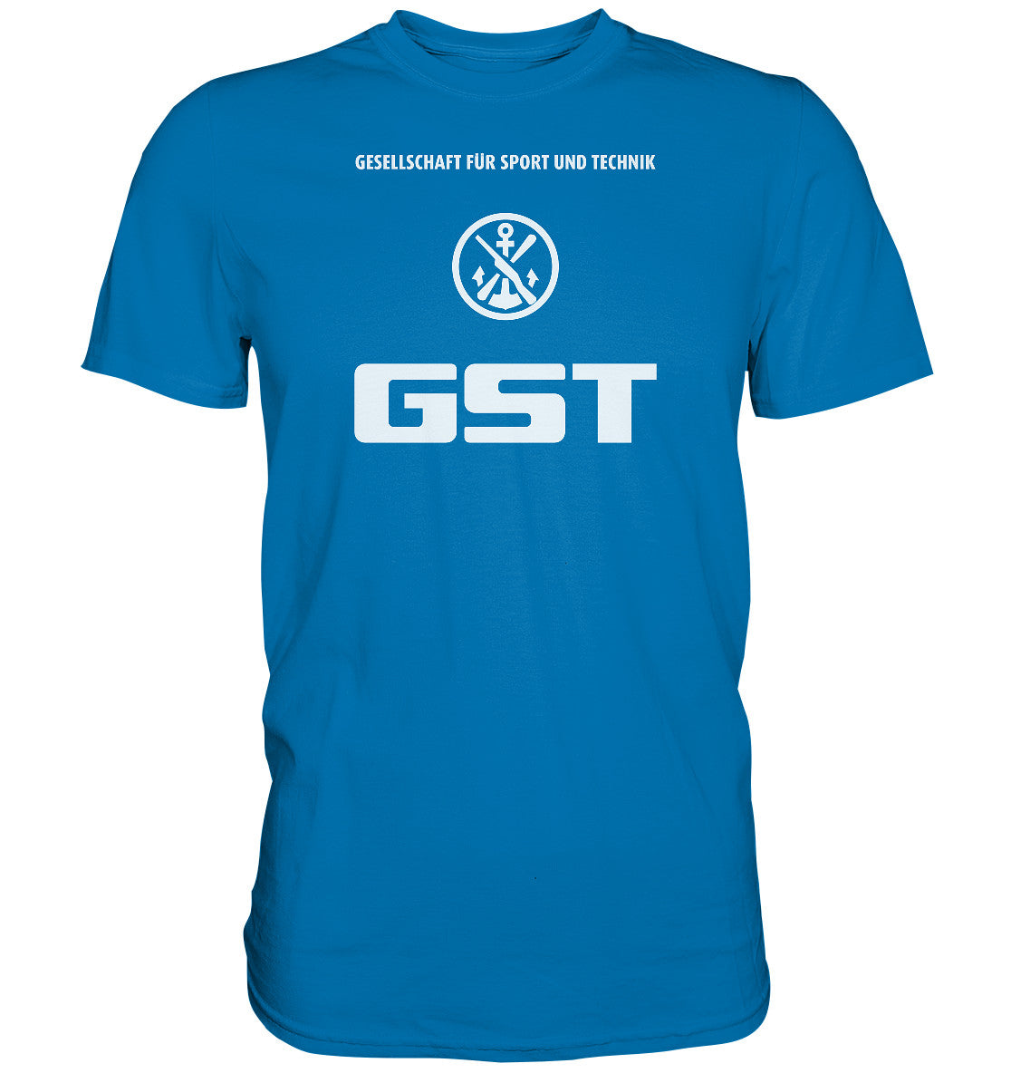 DDR Ostalgie Shirt Unisex • GST - GESELLSCHAFT FÜR SPORT UND TECHNIK