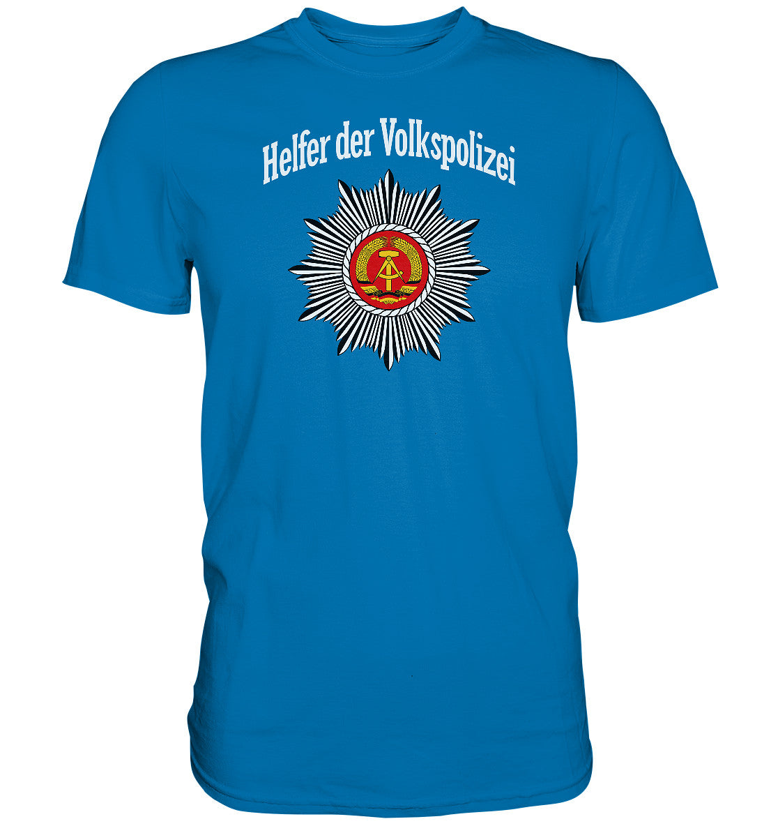 DDR Ostalgie Shirt Unisex • HELFER DER VOLKSPOLIZEI