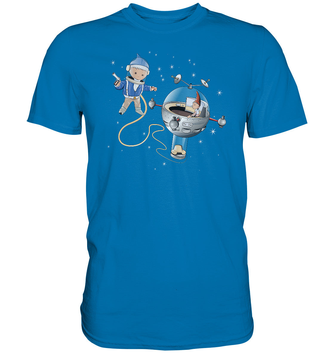 DDR Ostalgie Shirt Unisex • UNSER SANDMÄNNCHEN - AUSSENMISSION (PU-358)