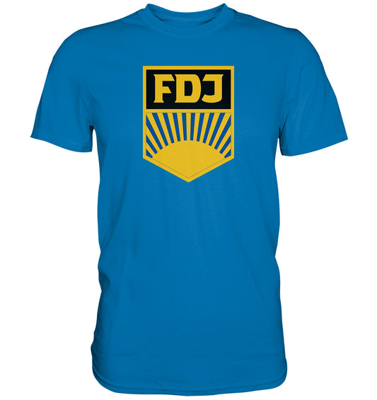 DDR Ostalgie Shirt Unisex • FDJ FREIE DEUTSCHE JUGEND