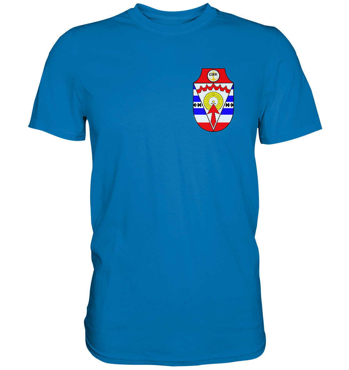 DDR Ostalgie Shirt Unisex • DDR GRENZBRIGADE KÜSTE BRUST BADGE