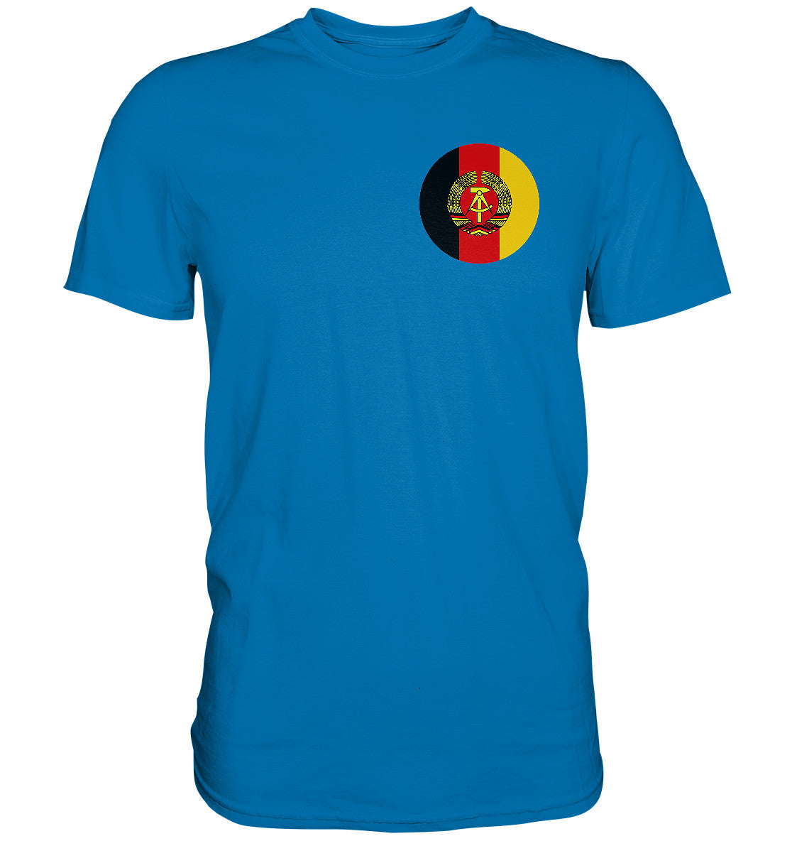 DDR Ostalgie Shirt Unisex • NVA - BRUST BADGE