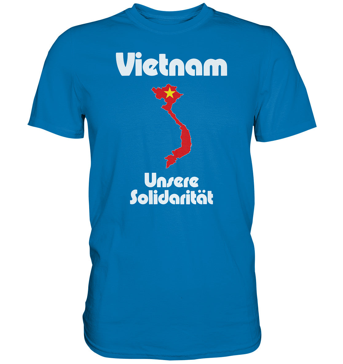 DDR Ostalgie Shirt Unisex • SOLIDARITÄT MIT VIETNAM