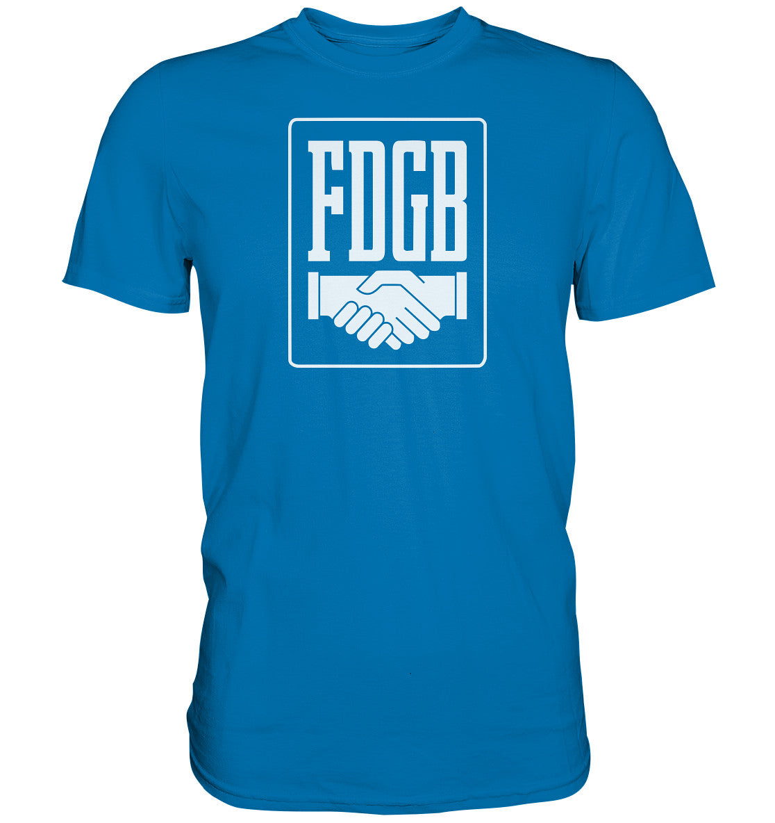 DDR Ostalgie Shirt Unisex • FDGB - hell