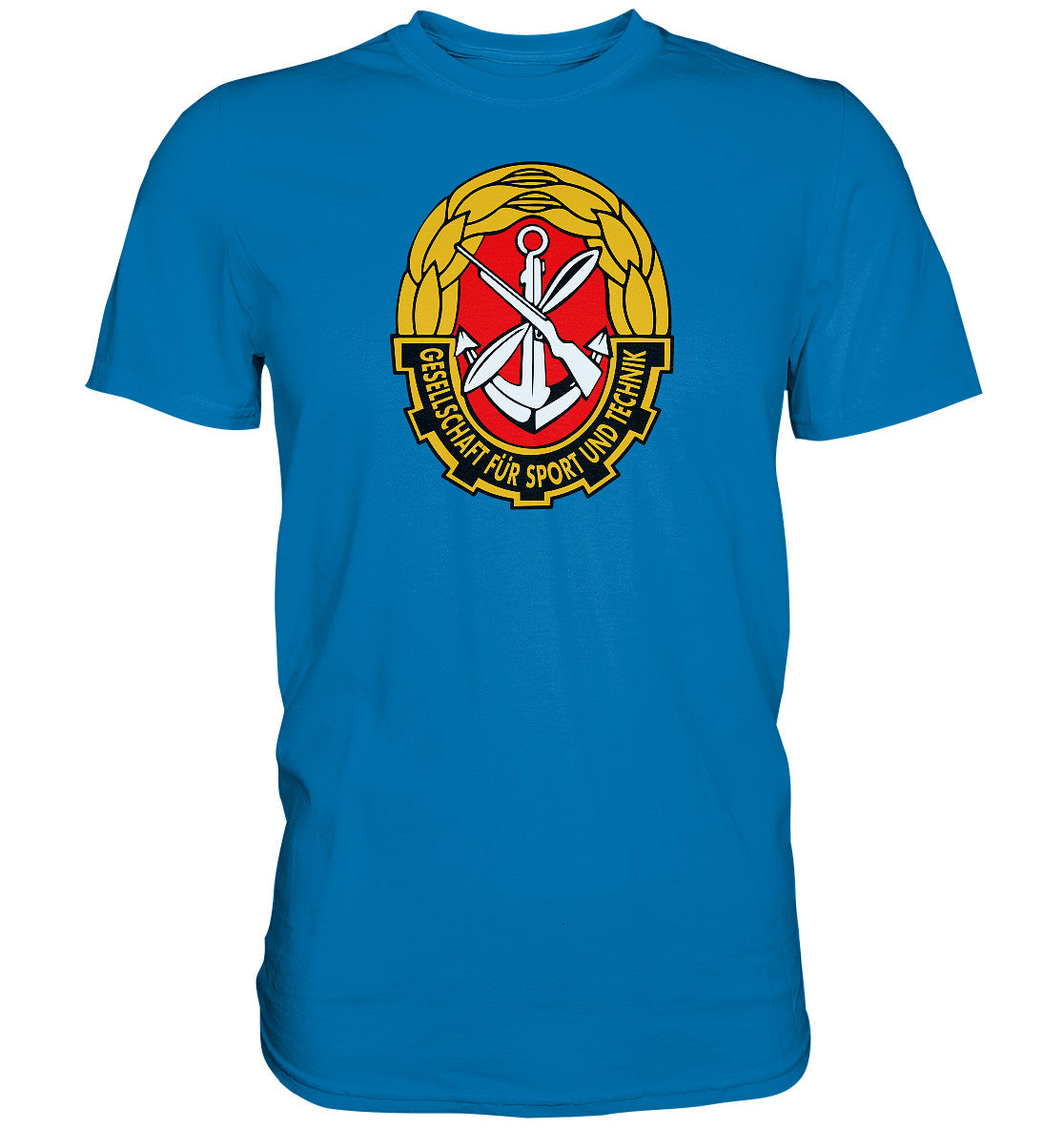 DDR Ostalgie Shirt Unisex • GESELLSCHAFT FÜR SPORT UND TECHNIK