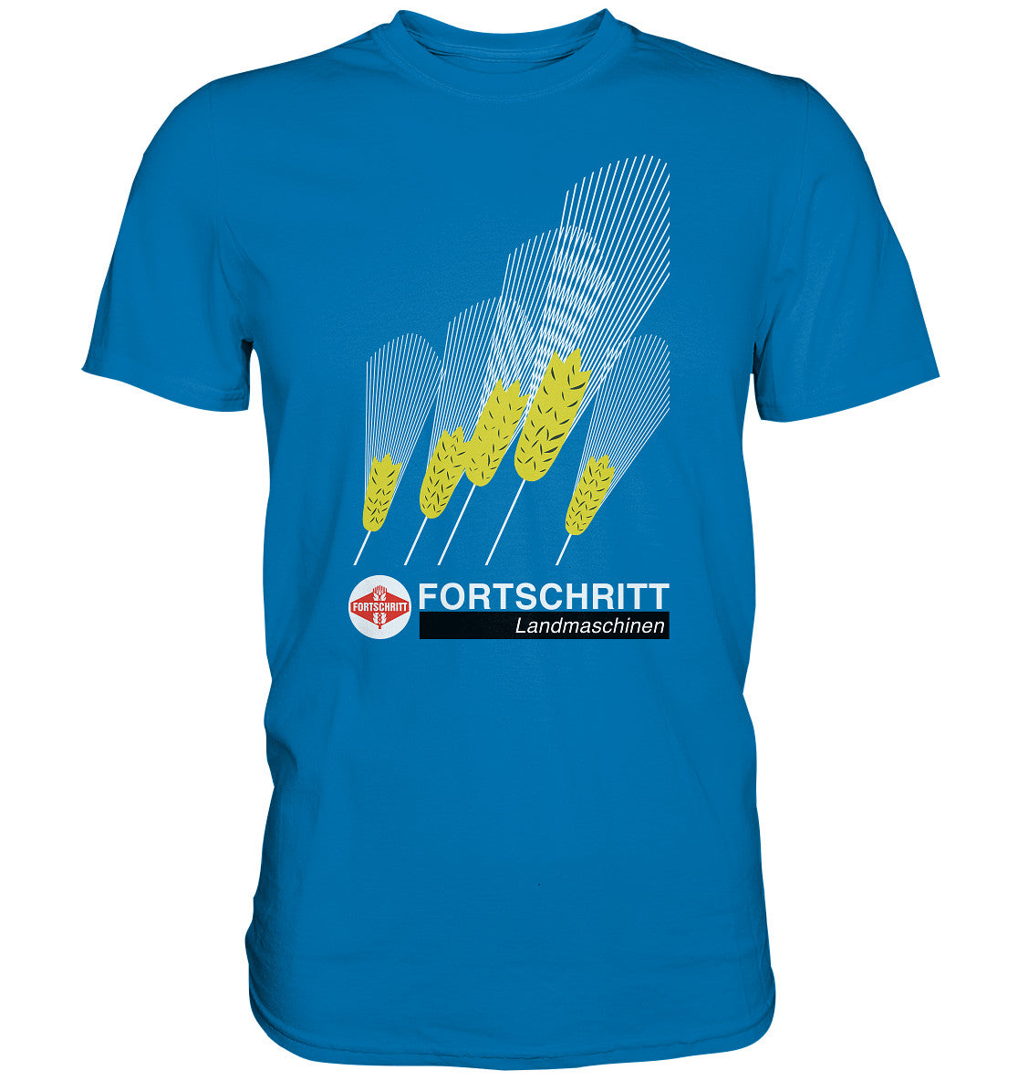 DDR Ostalgie Shirt Unisex • FORTSCHRITT LANDMASCHINEN - PLAKATMOTIV