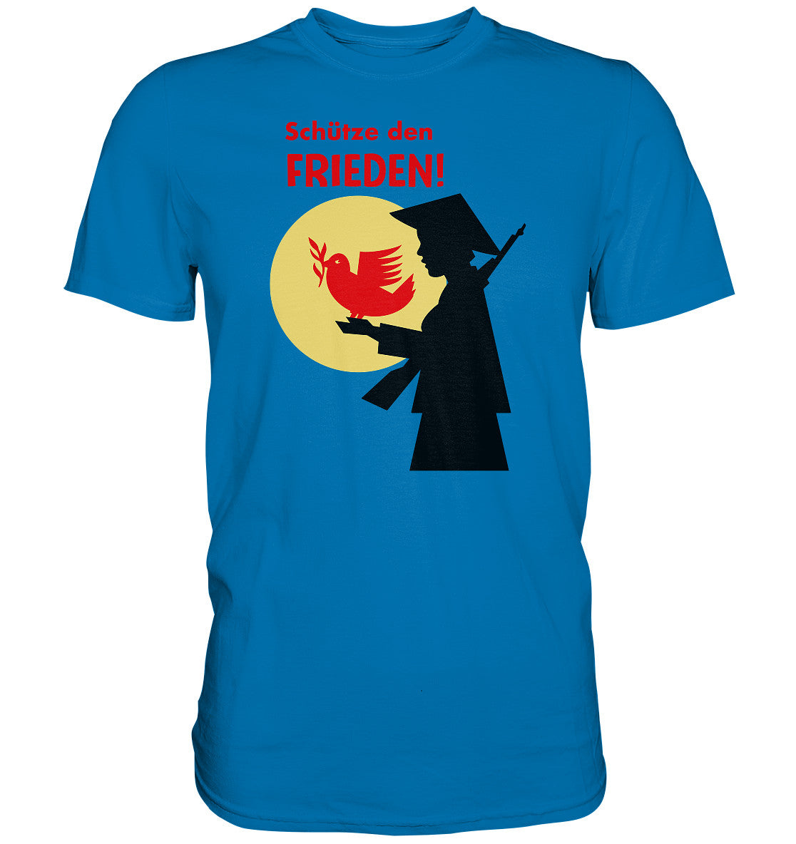 DDR Ostalgie Shirt Unisex • SCHÜTZE DEN FRIEDEN! SOLIDARITÄT MIT VIETNAM