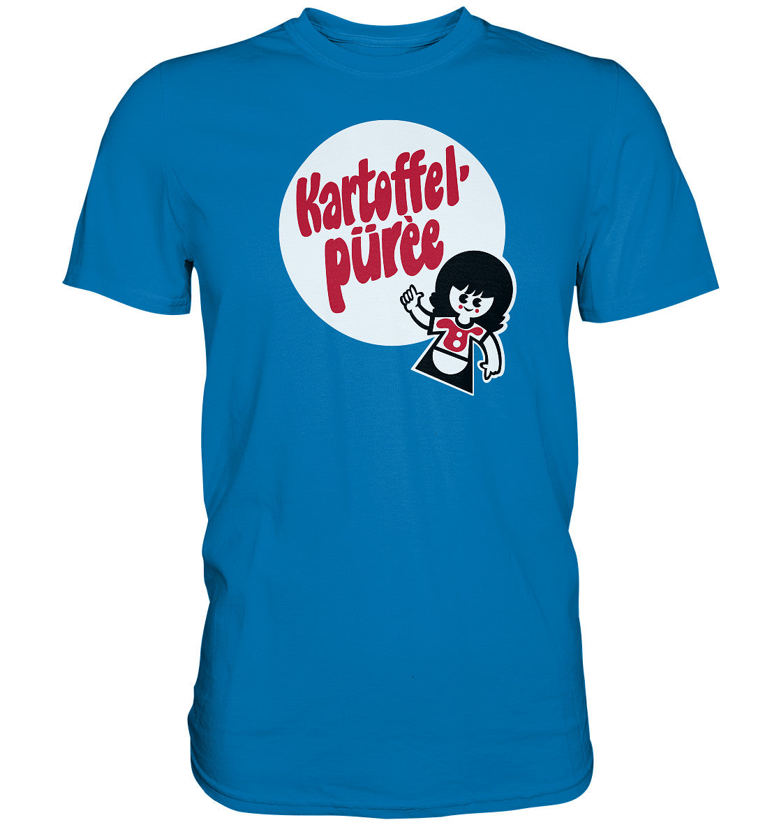 DDR Ostalgie Shirt Unisex • KARTOFFELPÜREE - VEB KARTOFFELVEREDLUNGSWERK HAGENOW