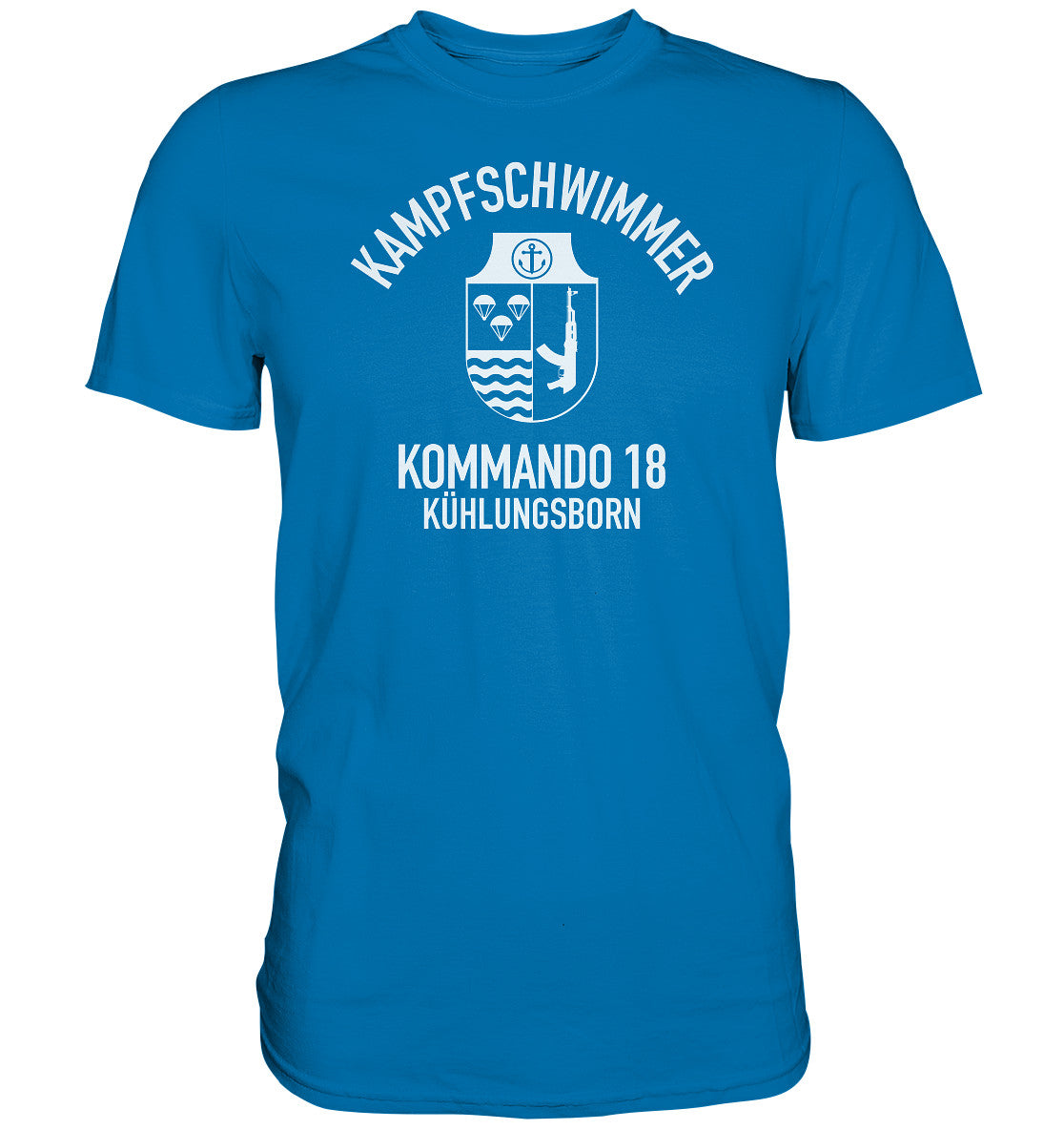 DDR Ostalgie Shirt Unisex • DDR KAMPFSCHWIMMER KÜHLUNGSBORN - dunkel