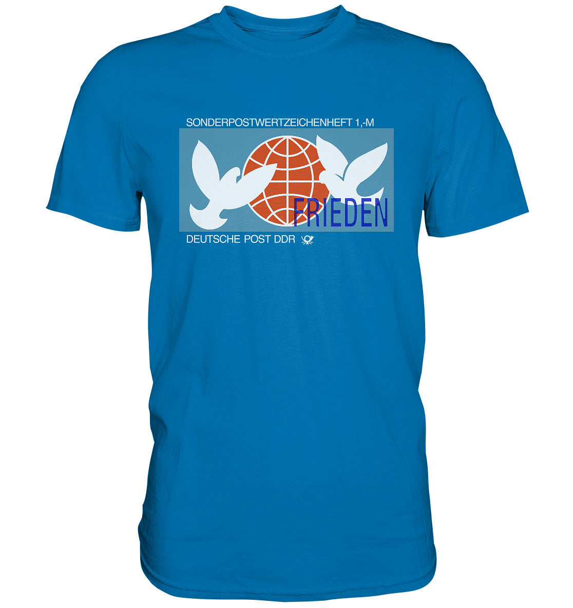 DDR Ostalgie Shirt Unisex • SONDERMARKE FRIEDEN - DDR