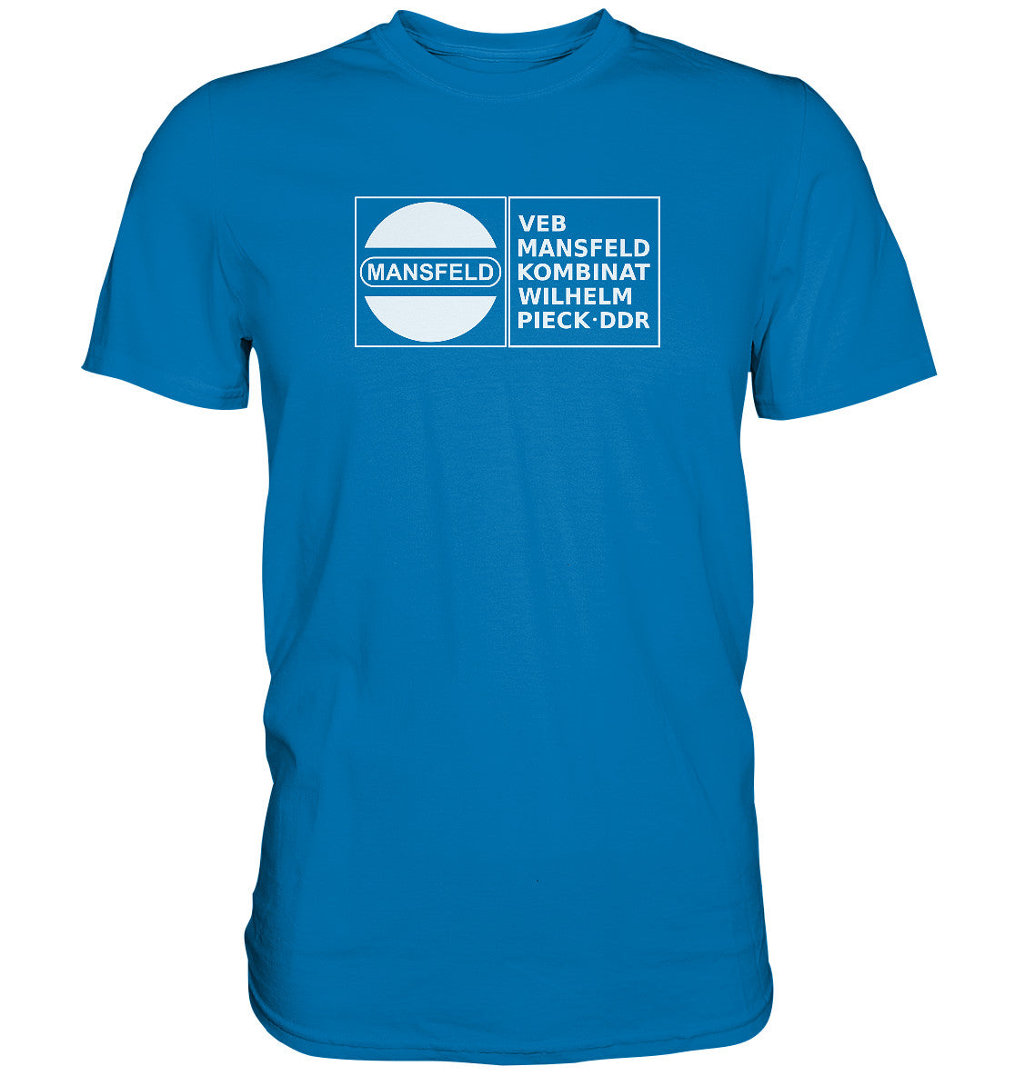 DDR Ostalgie Shirt Unisex • VEB MANSFELD KOMBINAT