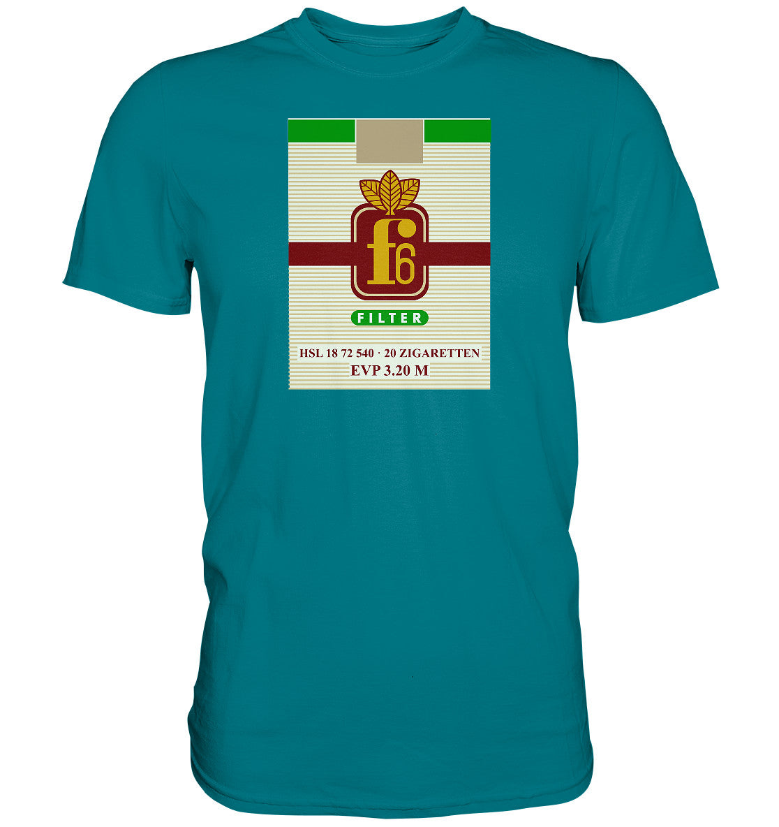 DDR Ostalgie Shirt Unisex • F6 FILTER ZIGARETTEN