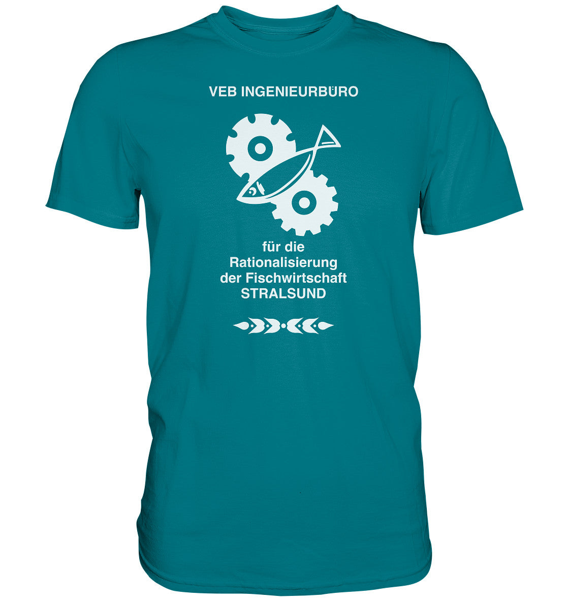 DDR Ostalgie Shirt Unisex • VEB INGENIEURBÜRO STRALSUND