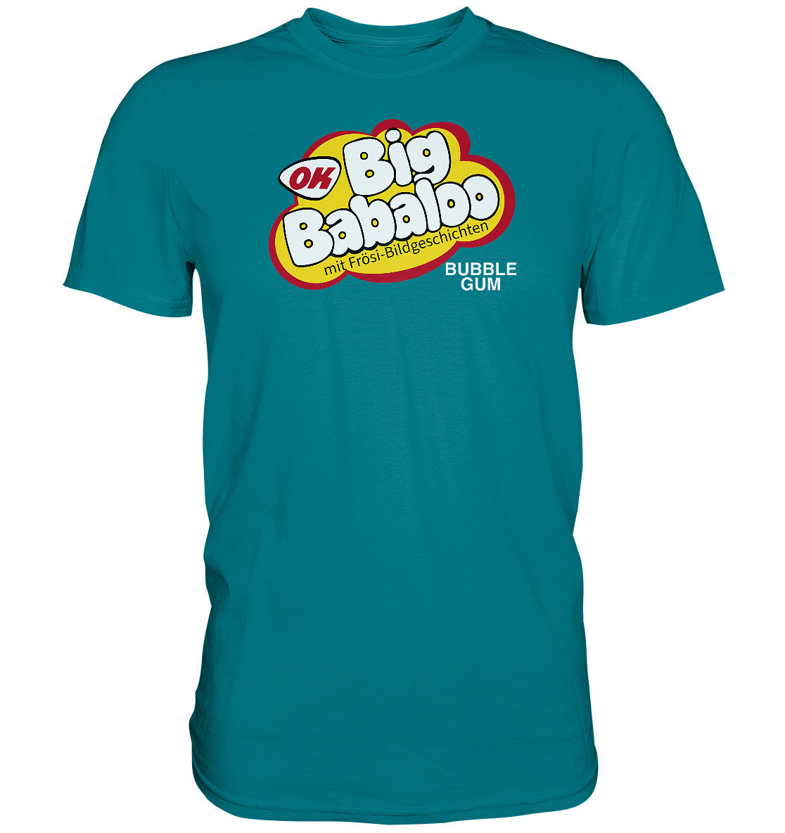DDR Ostalgie Shirt Unisex • BIG BABALOO - FRÖSI-KAUGUMMI