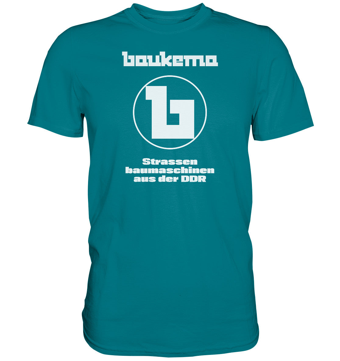 DDR Ostalgie Shirt Unisex • BAUKEMA STRASSENBAUMASCHINEN