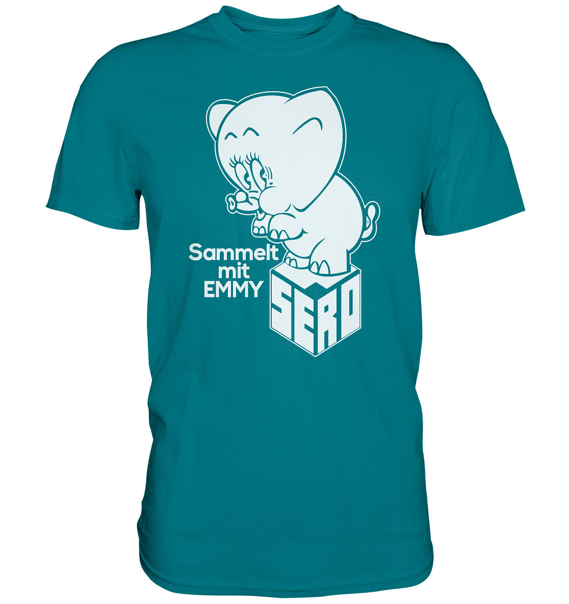 DDR Ostalgie Shirt Unisex • SERO - SAMMELT MIT EMMY- monochrom